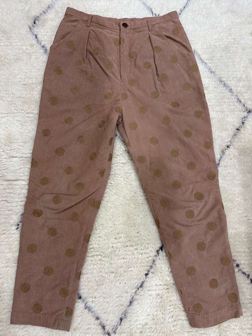 ミナペルホネン　ランドリー　 ドット柄　パンツ　38