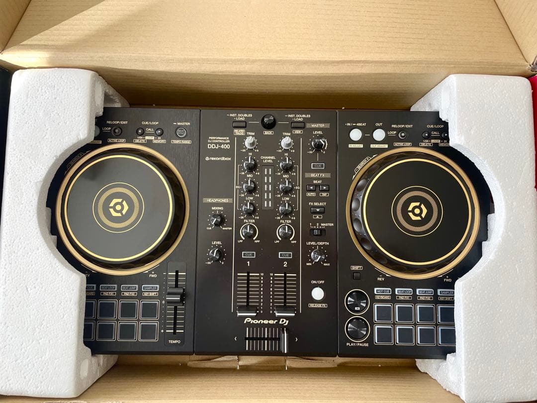 Pioneer DDJ-400 限定カラー(ゴールド) 動作確認済み