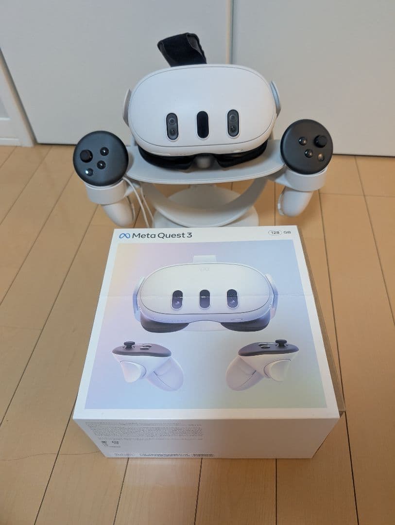  Quest 3 VRヘッドセット（アクセサリー込）