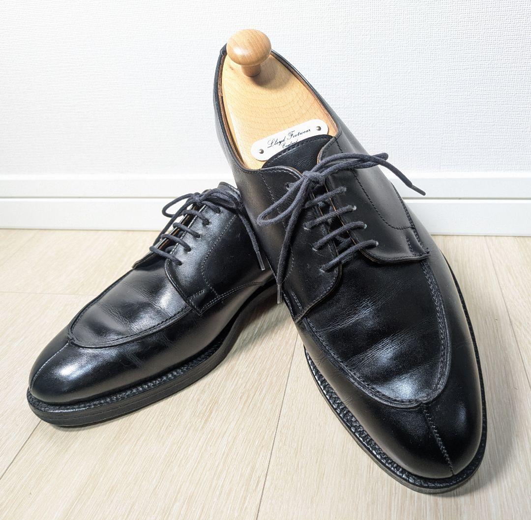 クロケット&ジョーンズ製　ロイドフットウェア　エプロンフロントダービー　UK6E