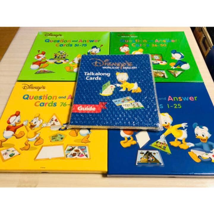 DWE シングアロング Q&Aカード 英語教材 ディズニーイングリッシュ