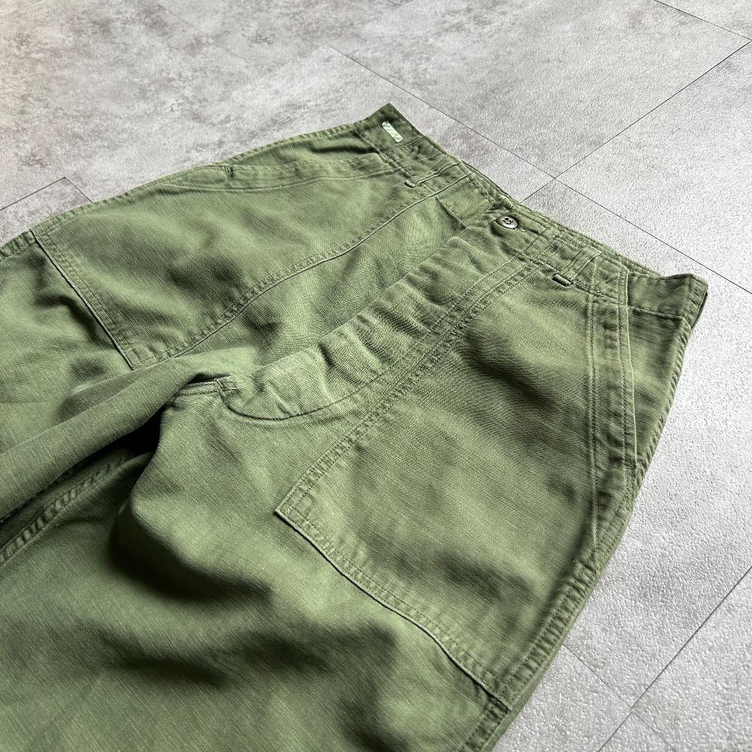 60s アメリカ軍 OG107 ベイカーパンツ 30×35