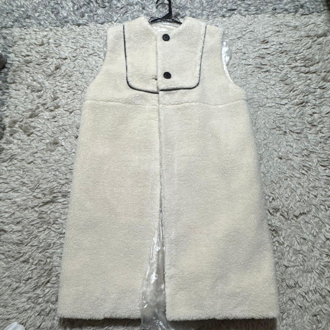 yori もこもこロングジレ