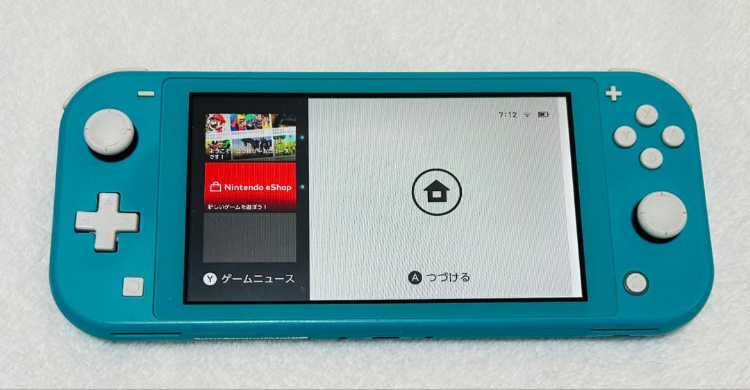 Nintendo Switch Lite ターコイズ　本体　ジャンク品
