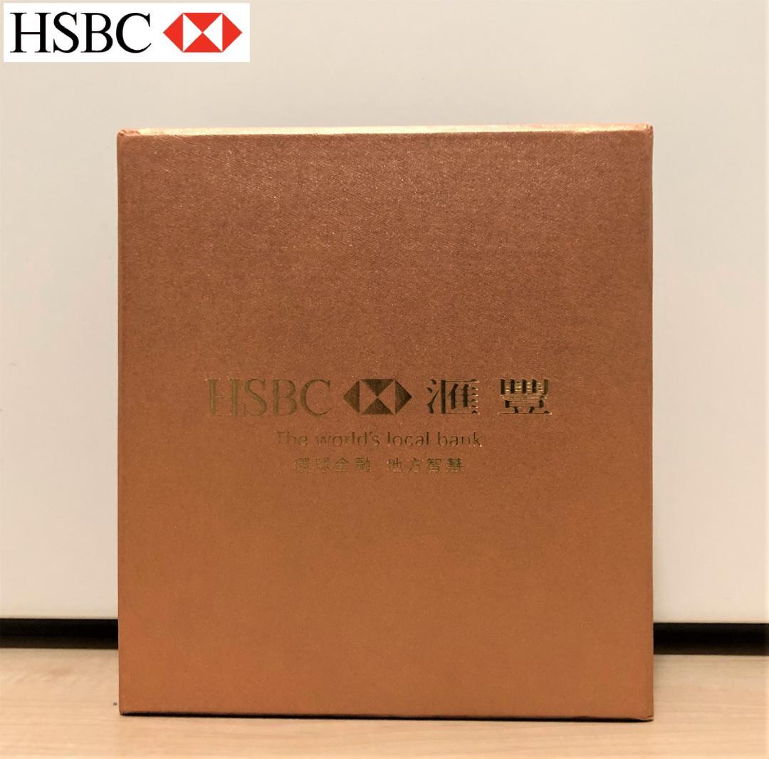 HSBC 香港上海銀行 記念品 福 巾着袋 置物 金運 開運