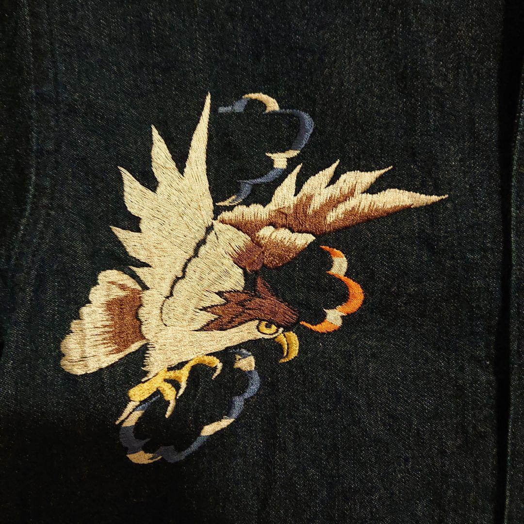 BEAMSBOY×TAILOR東洋スカ刺繍カバーオールデニムジャケット
