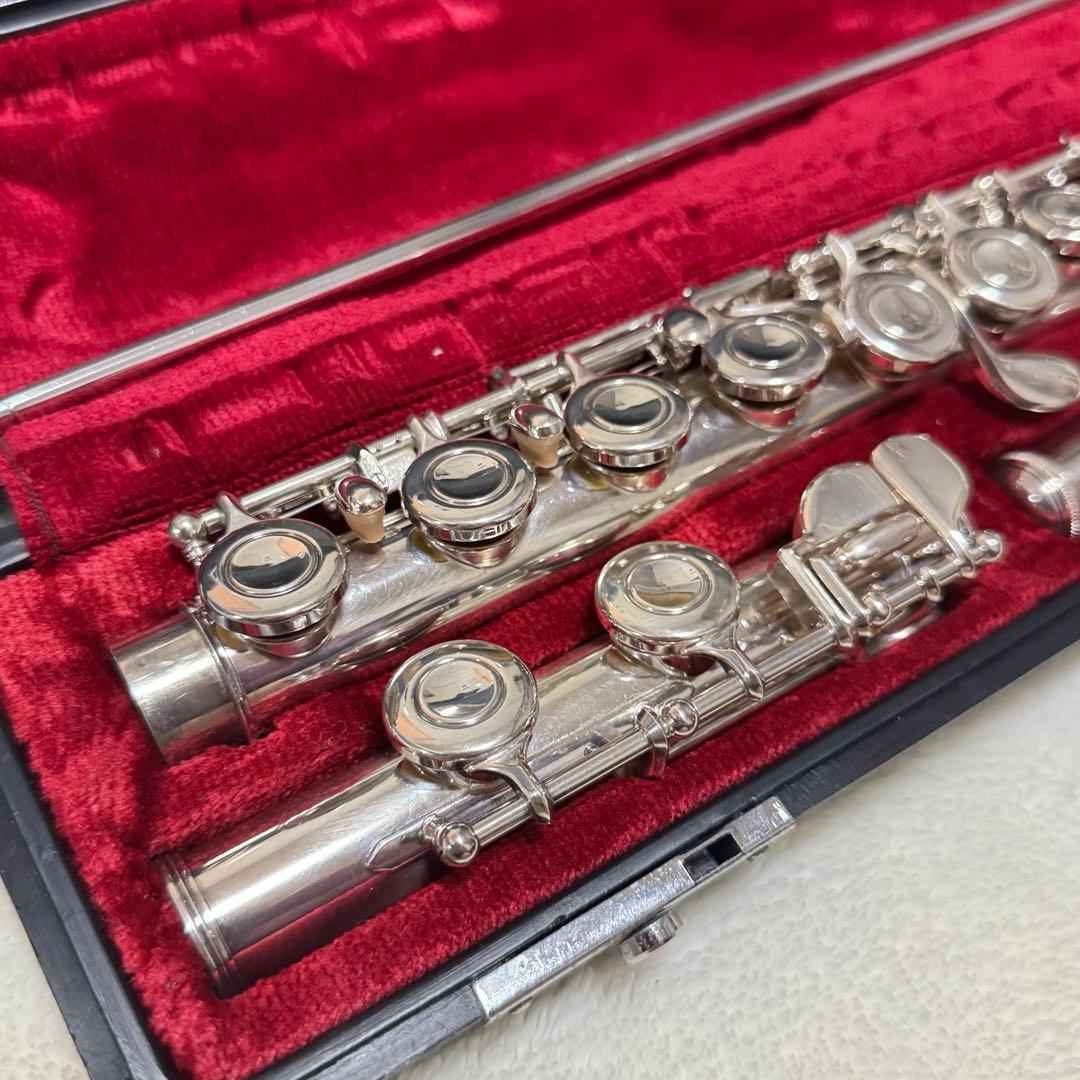 ヤマハフルートYFL311 頭部管銀製 Eメカ付　中古