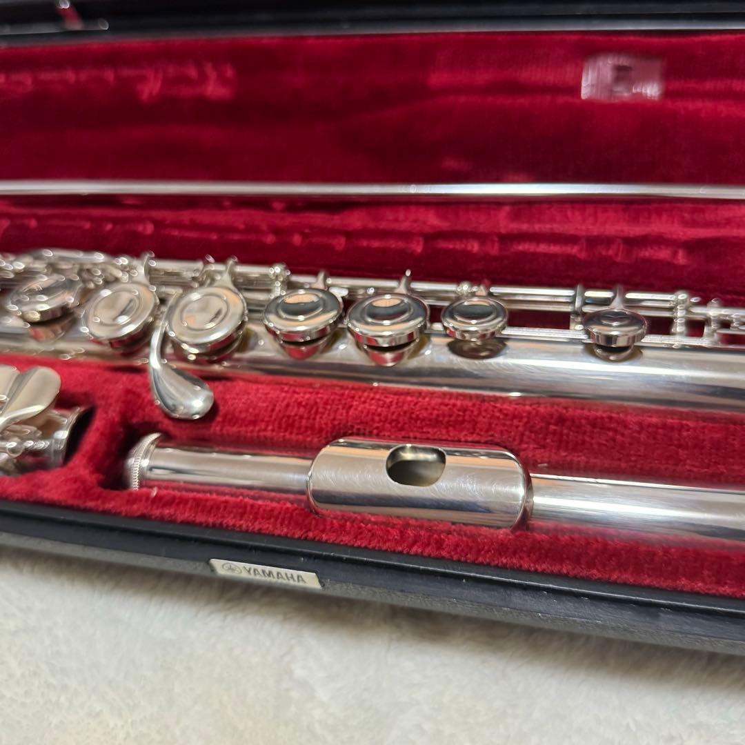 ヤマハフルートYFL311 頭部管銀製 Eメカ付　中古
