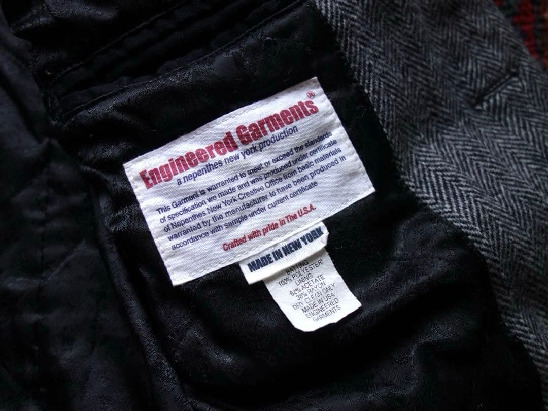 ENGINEERED GARMENTS テーラードジャケット ツイード S 美品