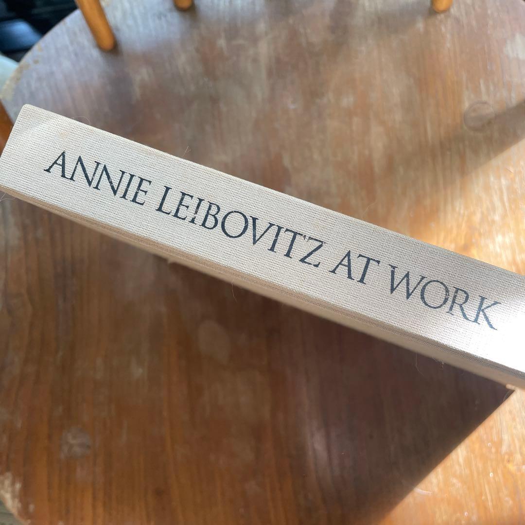 洋書 annie leibovitz at work