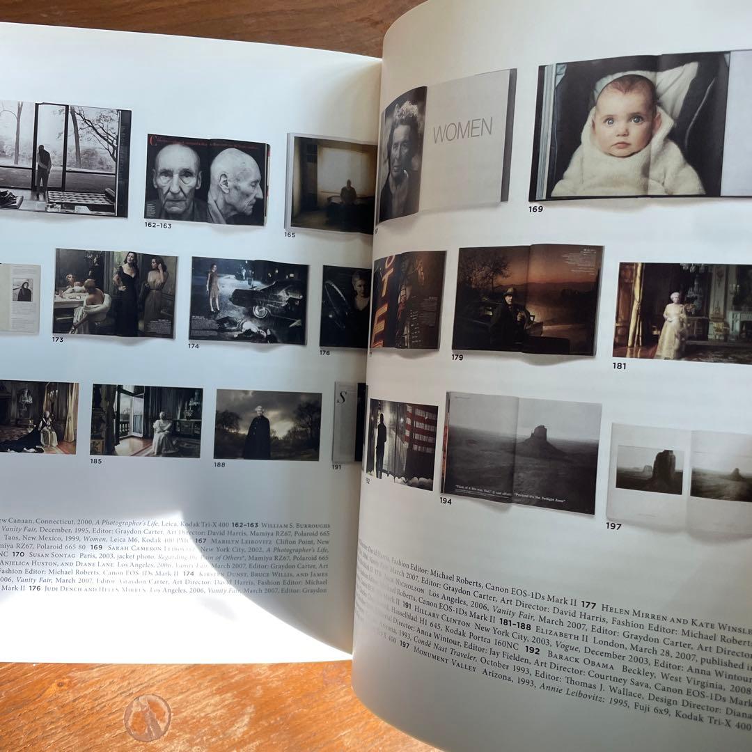 洋書 annie leibovitz at work