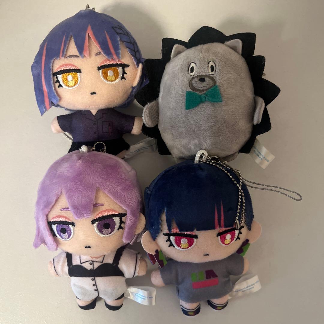 ずっと真夜中でいいのに。　ずとまよ　マスコット　ぬいぐるみ　4種セット