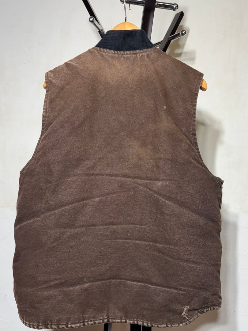 USA製 Carhartt V02 DKB ダウンベスト