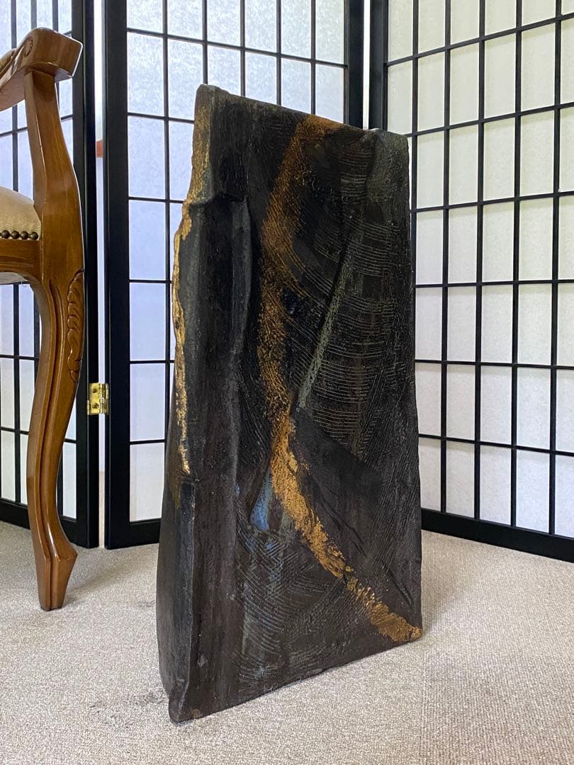 陶器　鑑賞用置物　花器　傘立て等