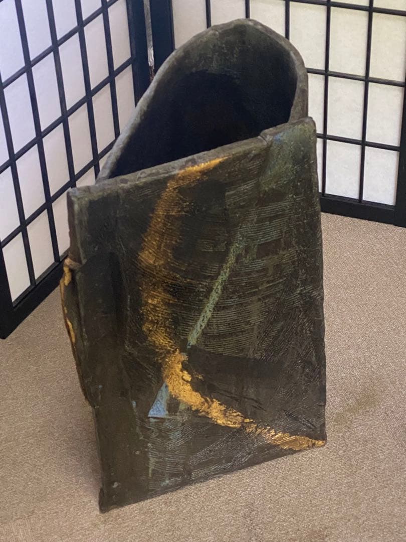 陶器　鑑賞用置物　花器　傘立て等