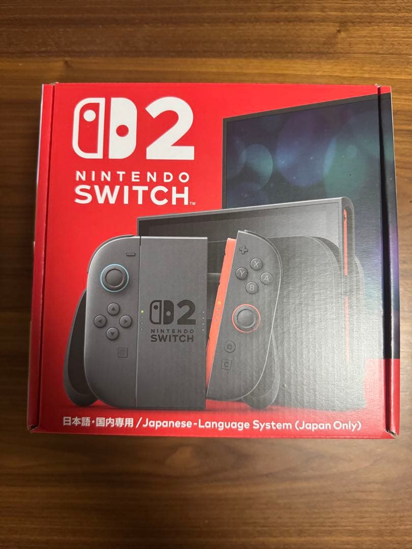 Nintendo Switch2 本体 (日本語専用) 新品未開封