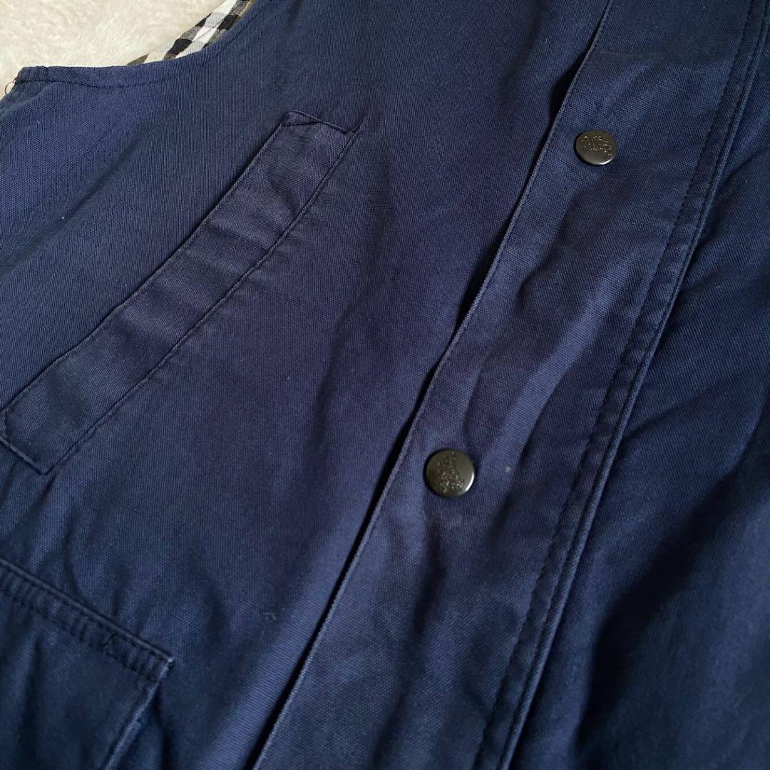 90s Burberrys 丸善　フィールドベスト　ノバチェック　コーデュロイ