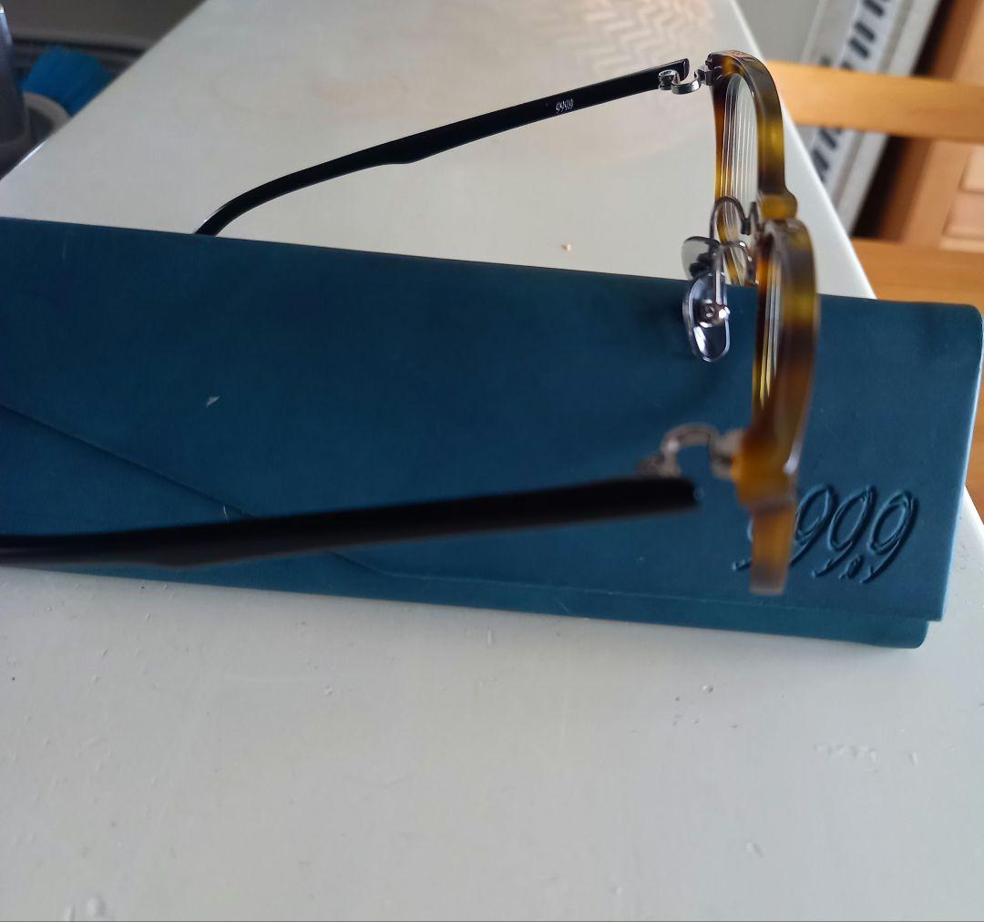 999.9 メガネ　NP-726 col. 2890 ティエミ・ブラック