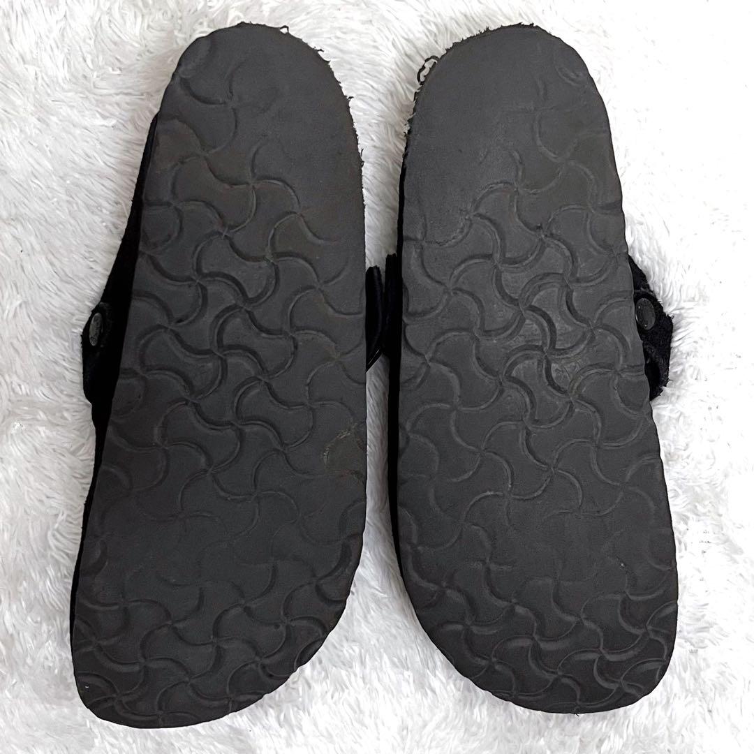 BIRKENSTOCK ビルケンシュトック ボストン ブラック スエード 38