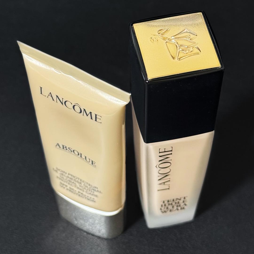 ランコム アプソリュUV30ml／タンイドルウルトラウェアリキッドN O-01