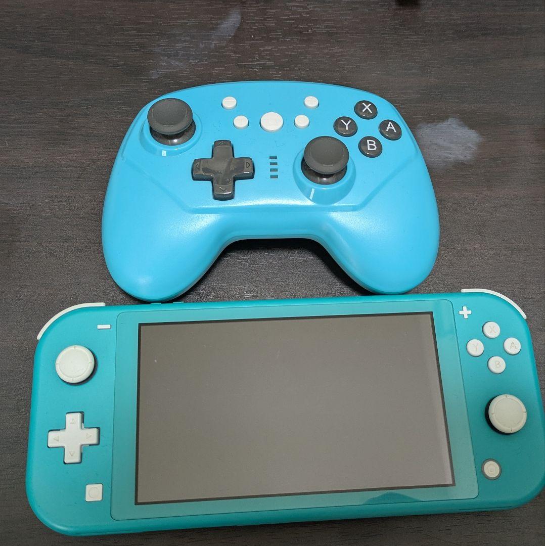 【値下げ中】Nintendo Switch Lite ターコイズ コントローラー