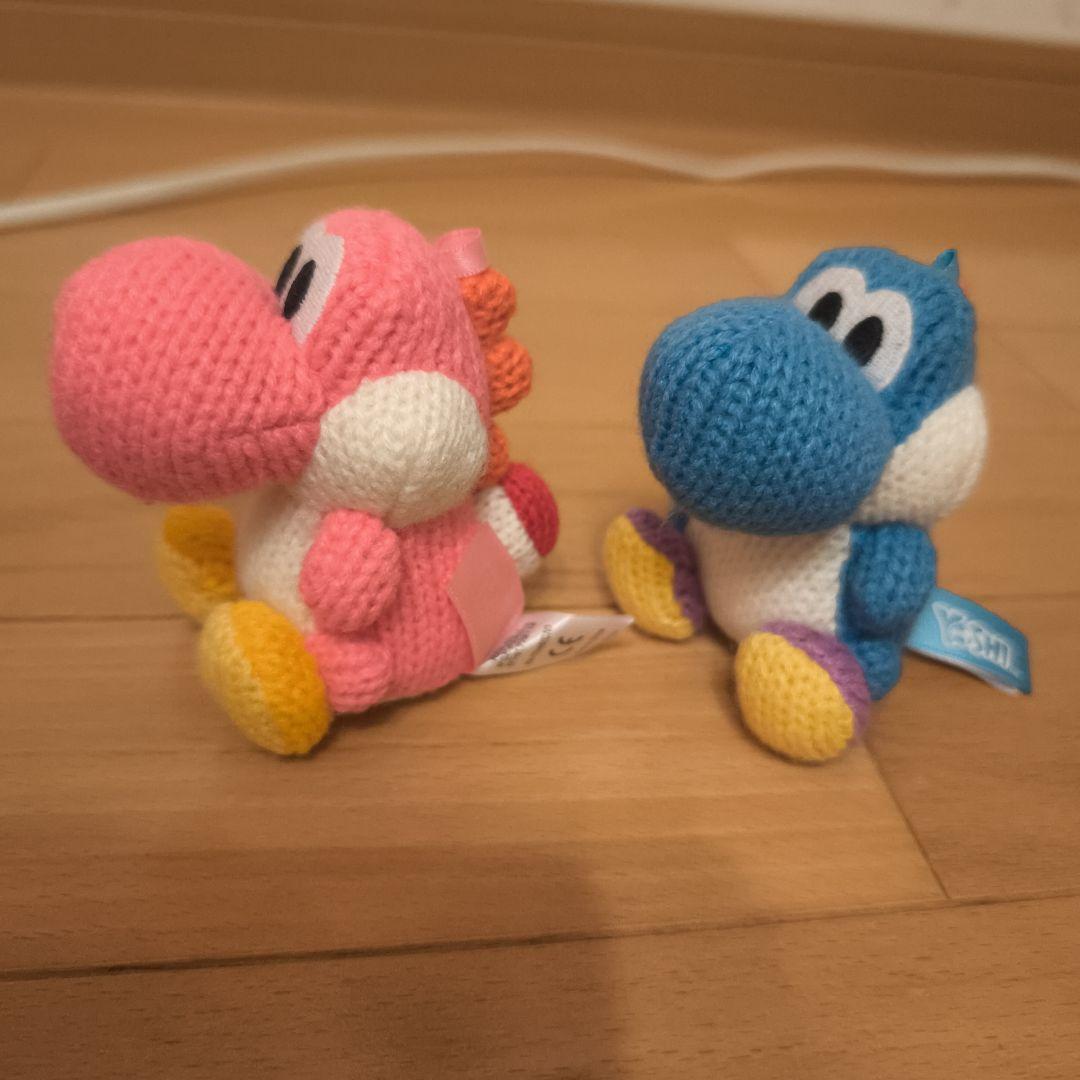 Nintendo amiibo　あみぐるみヨッシー 3体　新品あり、その他美品