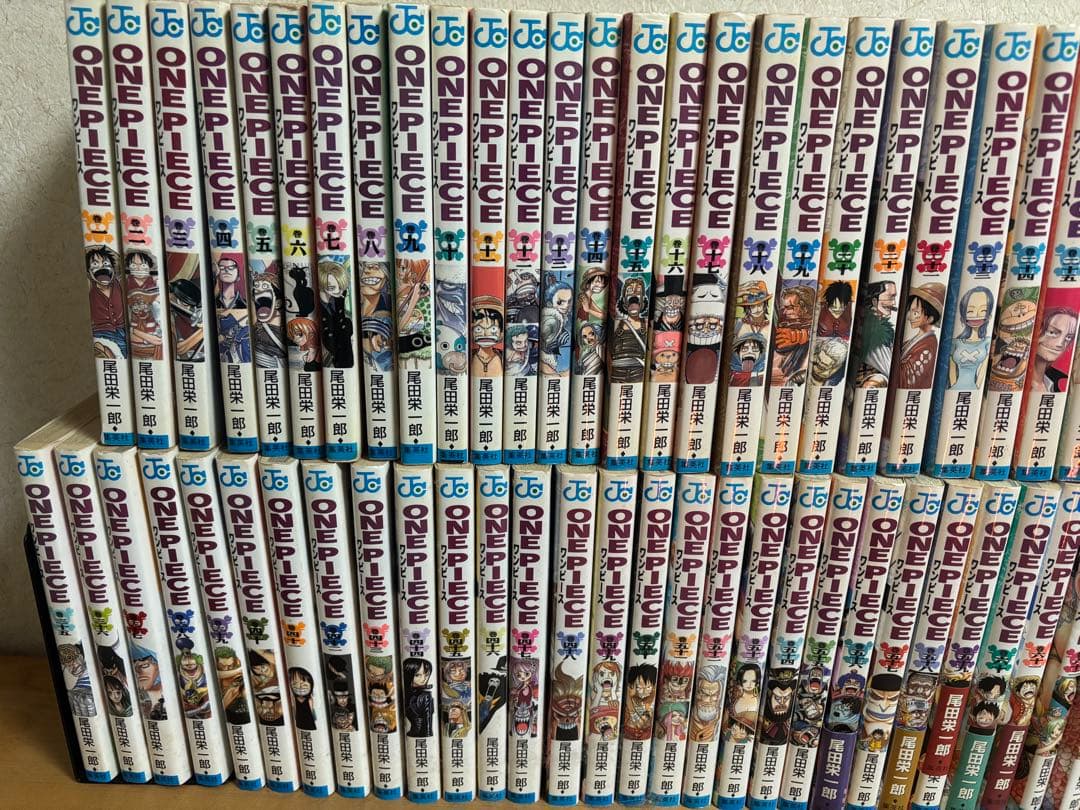 ONE PIECE 日本語版　1〜70巻