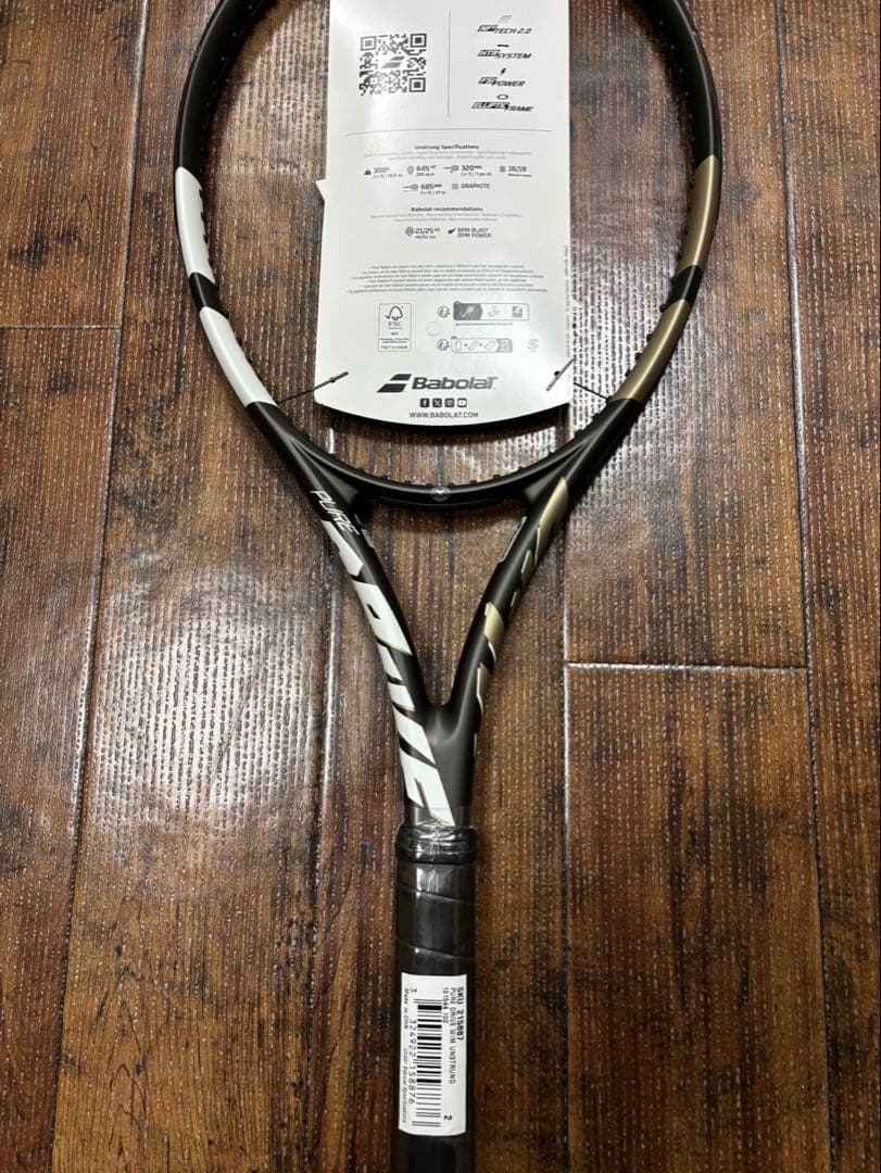 新品！Babolat Pure Drive テニスラケット グリップサイズ2