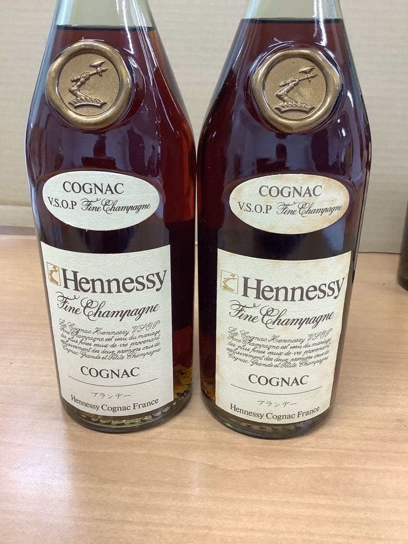 未開栓6本セット ヘネシー V.S.O.P ファインシャンパーニュ コニャック
