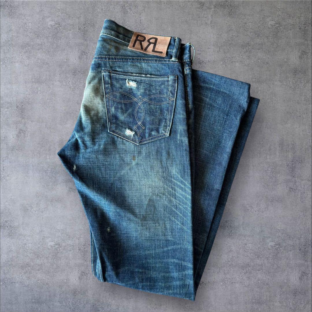 29 RRL ダブルアールエル スリムブーツカットデニムパンツ ジーンズ USA