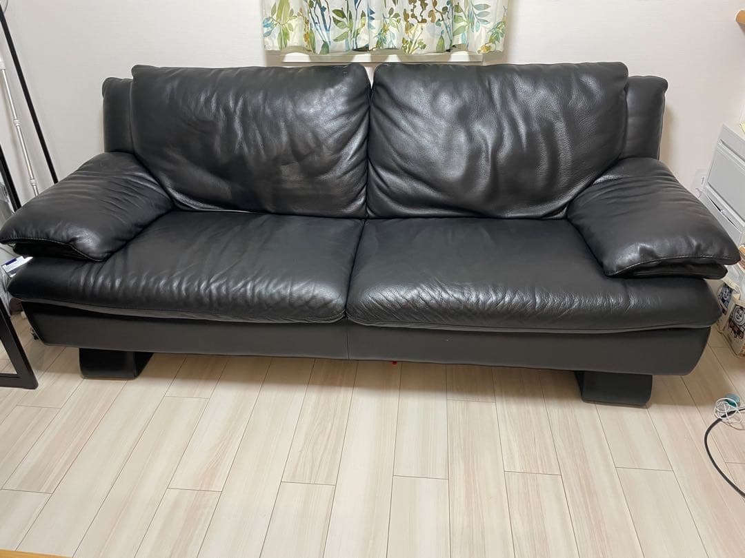 【Natuzzi Editions】イタリア高級家具ブランド 本革ソファ美品