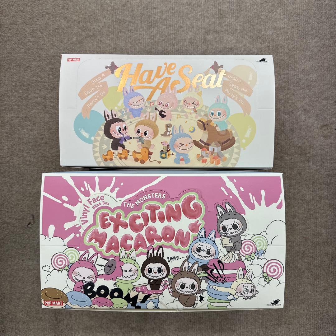 Have A Seat & Exciting Macaron LABUBU2点