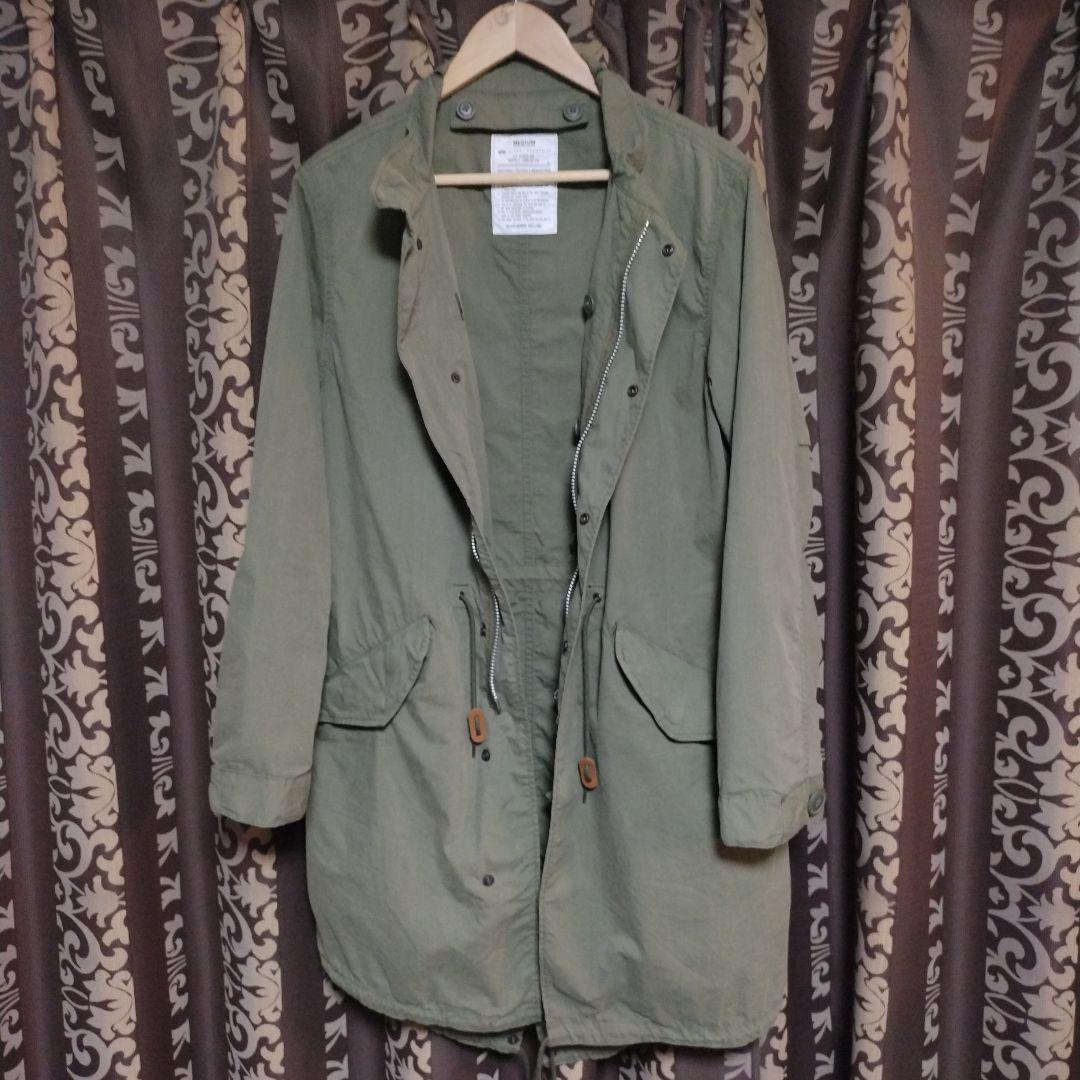 ALPHAアルファインダストリーズM-65モッズコートフィッシュテール