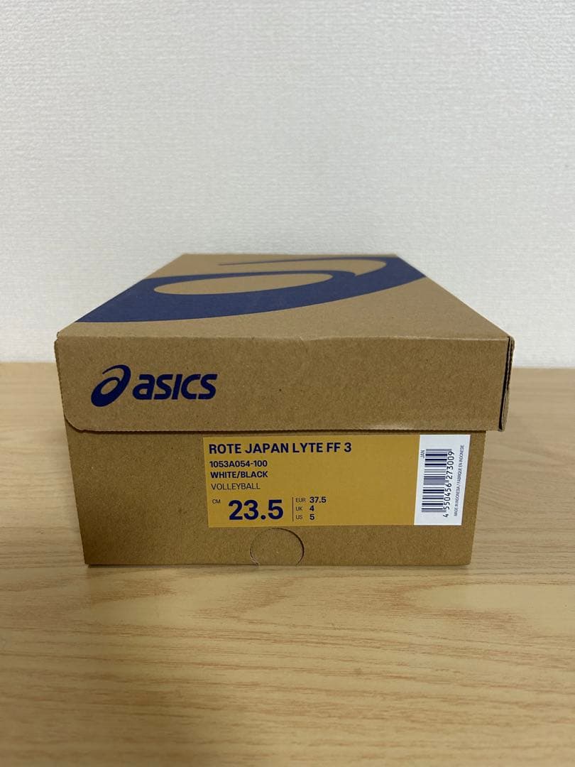 シューズ ASICS ROTE JAPAN LYTE FF 3 23.5cm WH/BK
