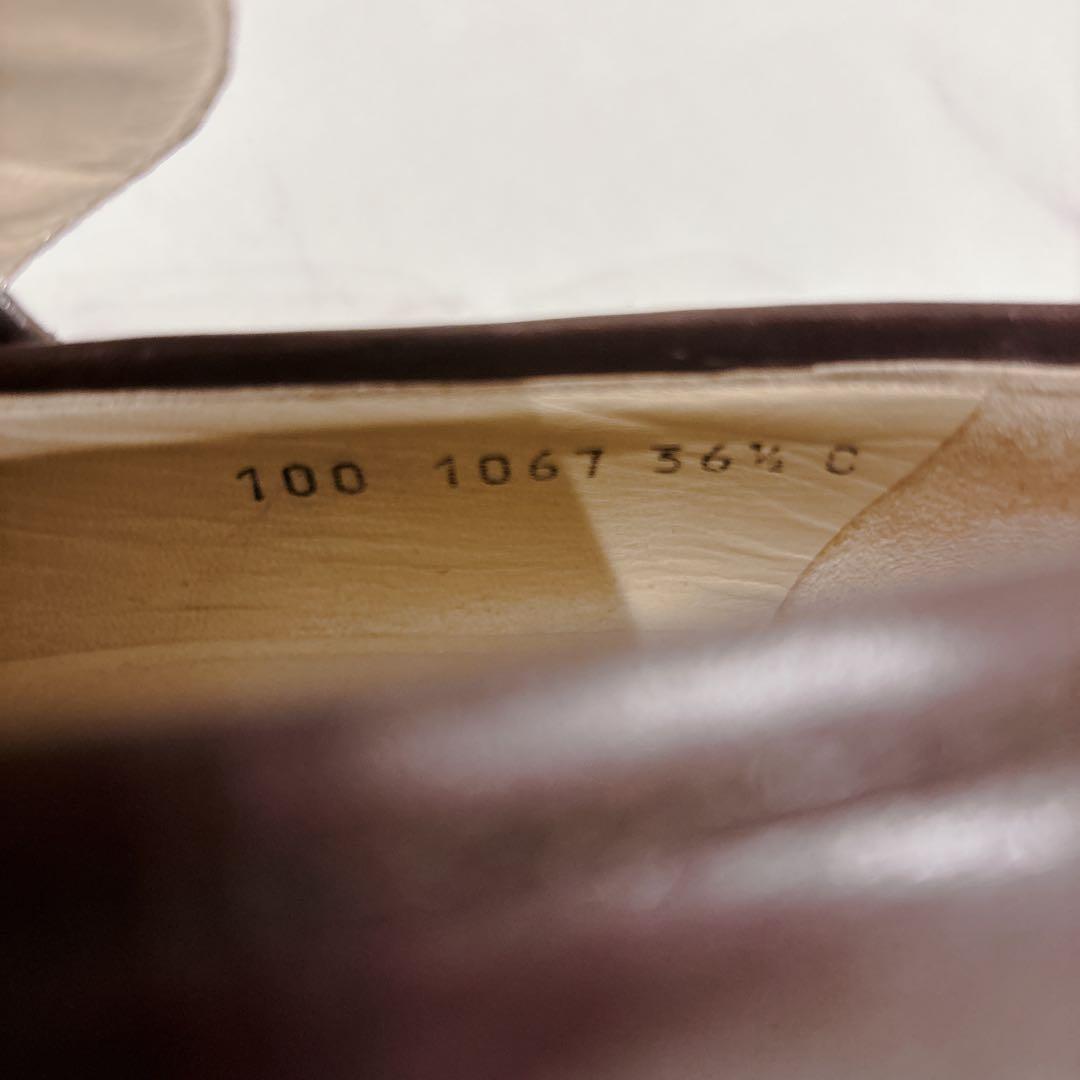 GUCCI グッチ スクエアトゥ チャンキーヒール　ホースビット ブラウン 茶