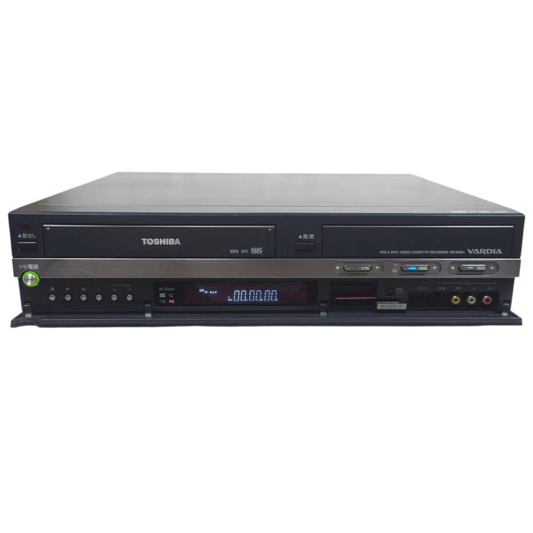 動作美品☆TOSHIBA RD-W301 VTR一体型HDD＆DVDレコーダー