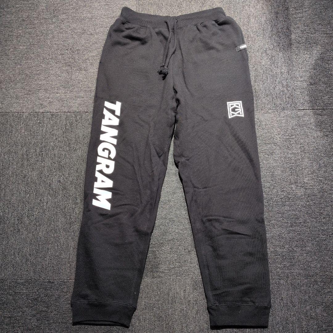 タングラム　スウェットパンツ　S ブラック