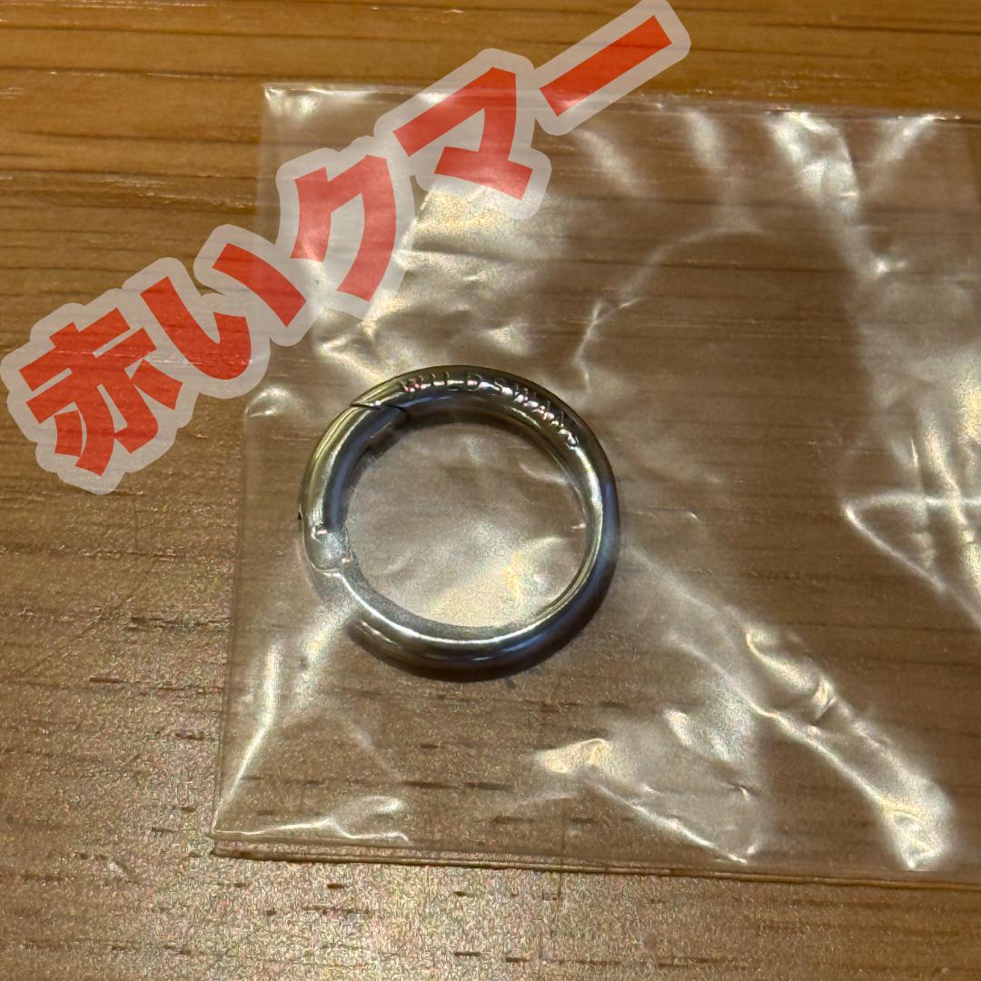 新品未使用 WILDSWANS ROUND CARABINER KEY RING