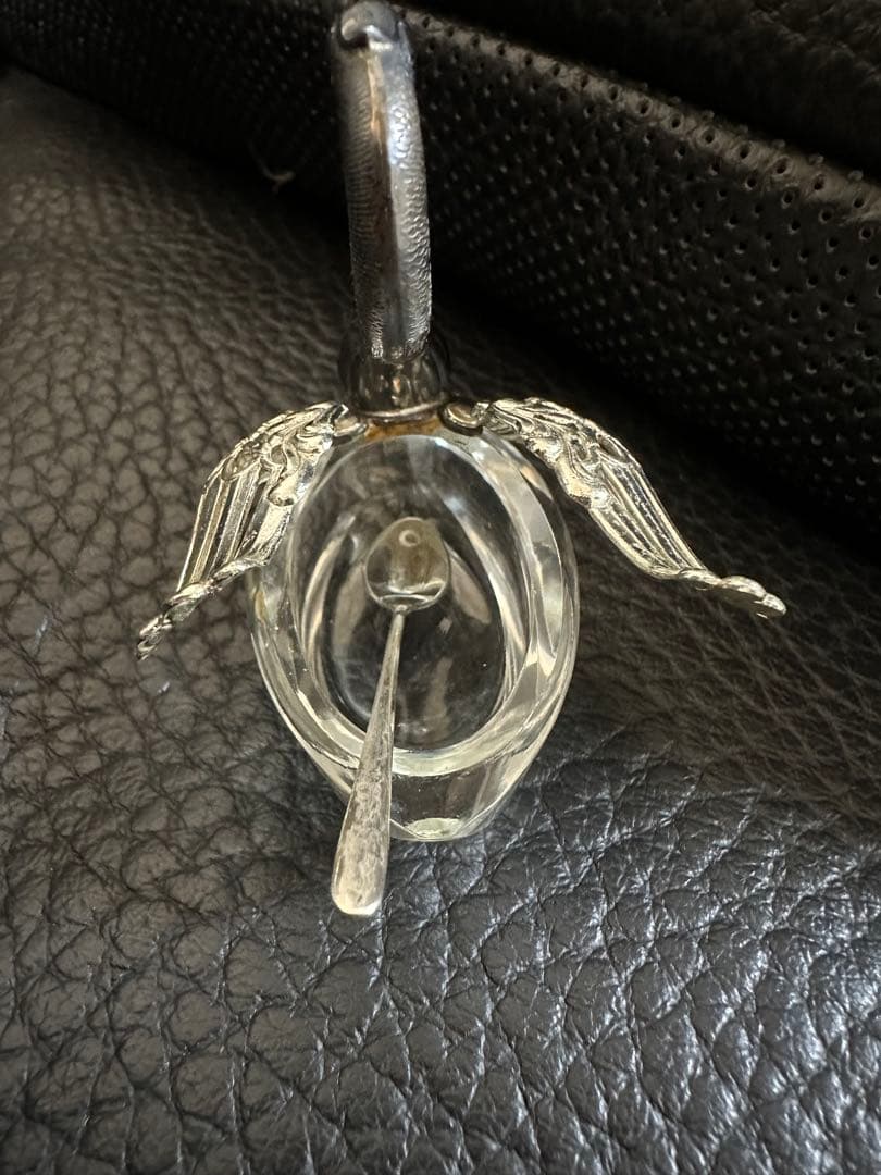 銀製 スワン 調味料入れ スプーン SILVER シルバー ガラス