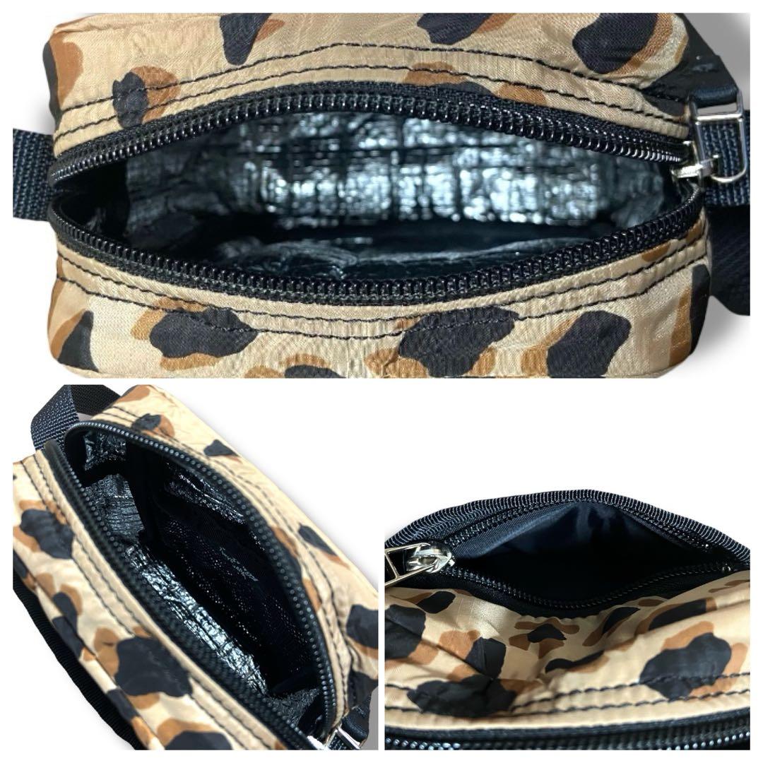 【極美品】ワコマリア×スピークイージー コラボ ショルダーバッグ レオパード