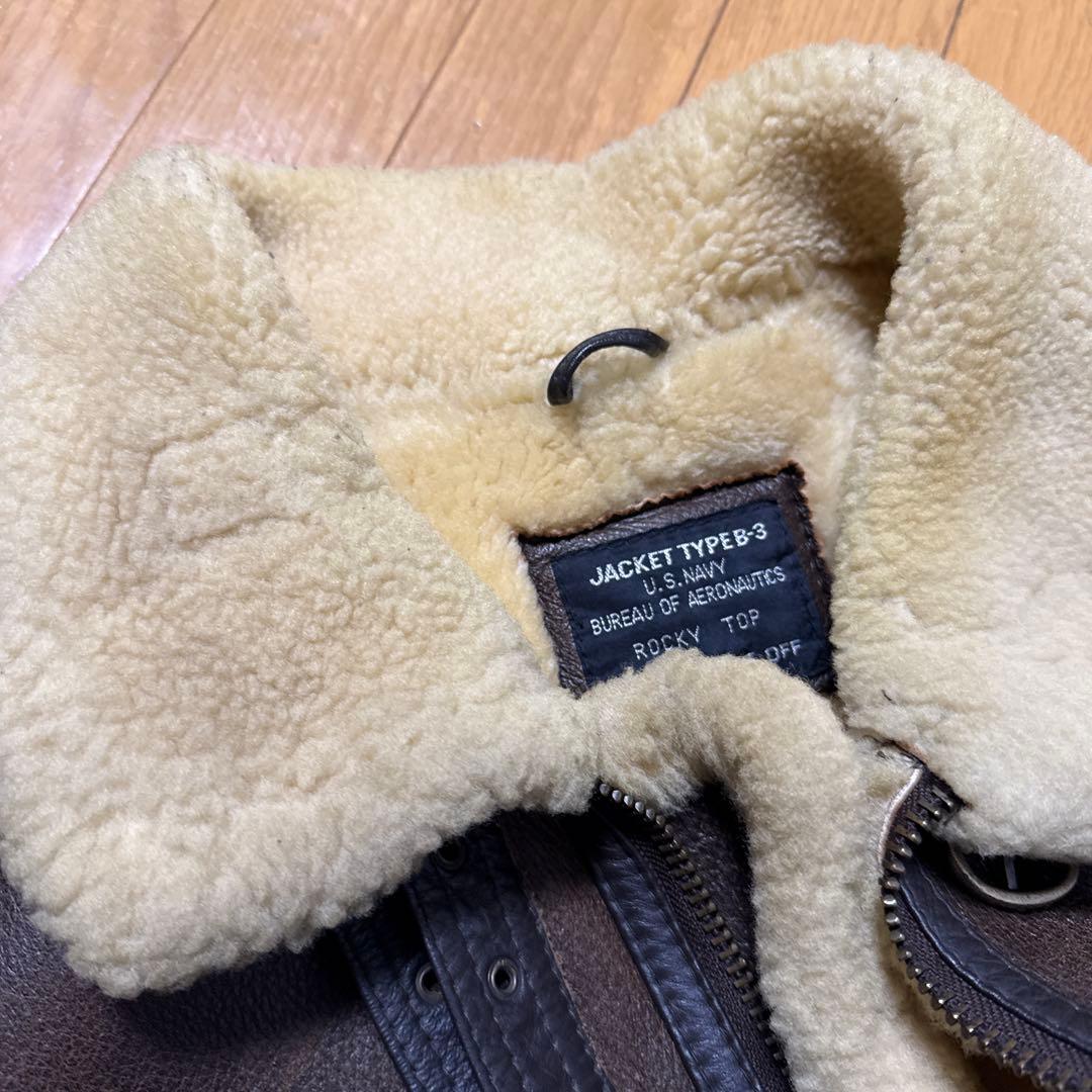 ROCKY TOP ロッキートップ 本革 羊革 B3 ジャケット 40