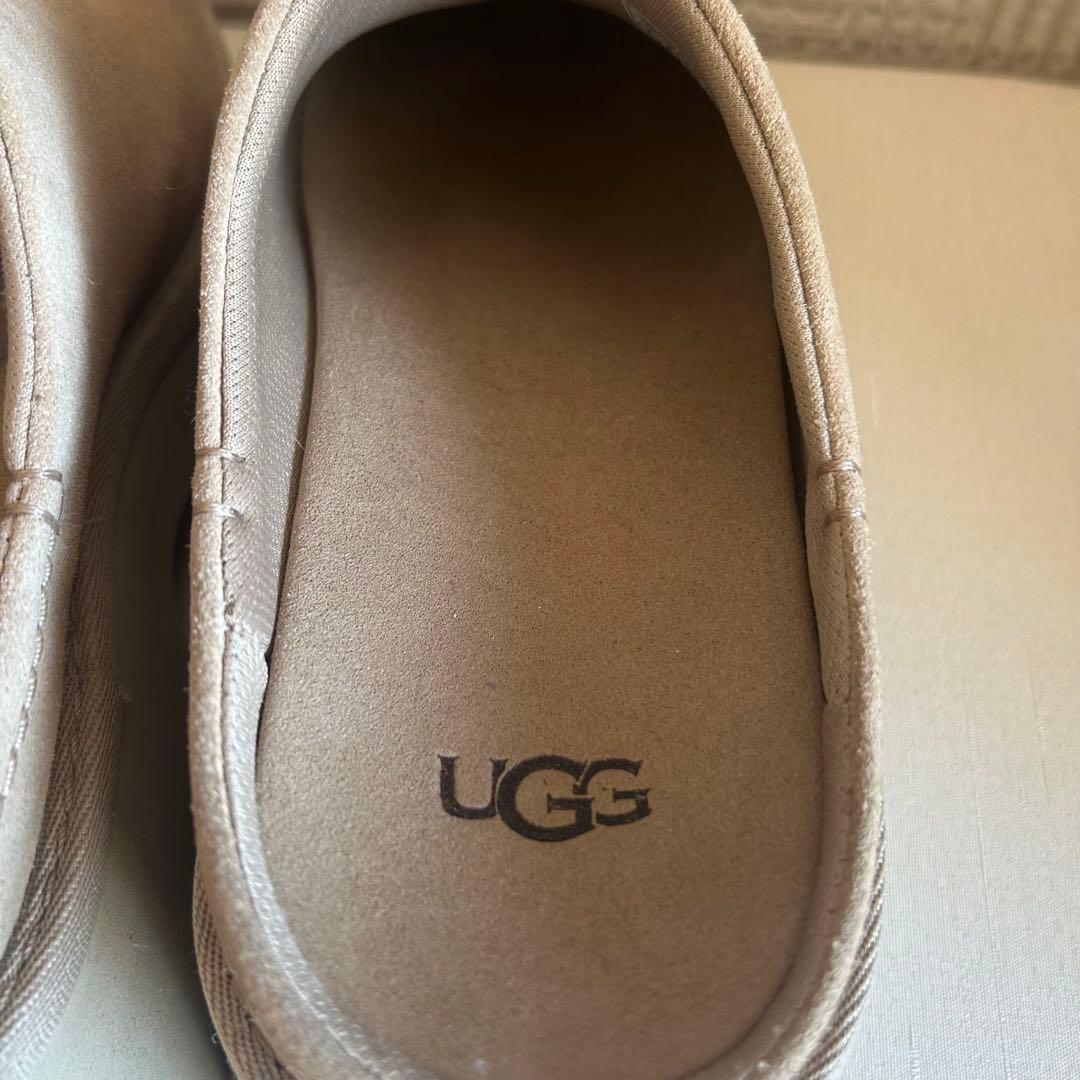 【美品】UGGアグ☆NEW HEIGHTS CLOG BEIGE 厚底 24cm