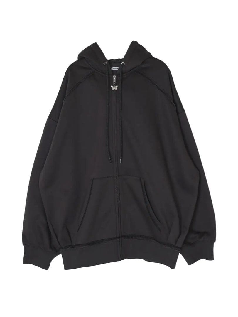 Sarah×MURUAユニセックススウェットフーディー　パーカー