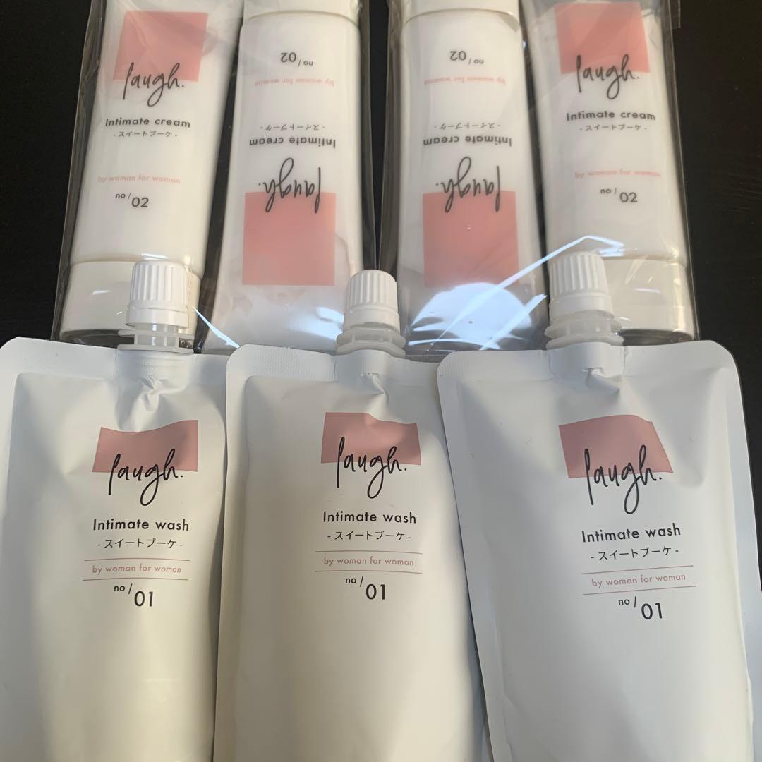 laugh. インティメイトクリームスイートブーケウォッシュ詰め替え用