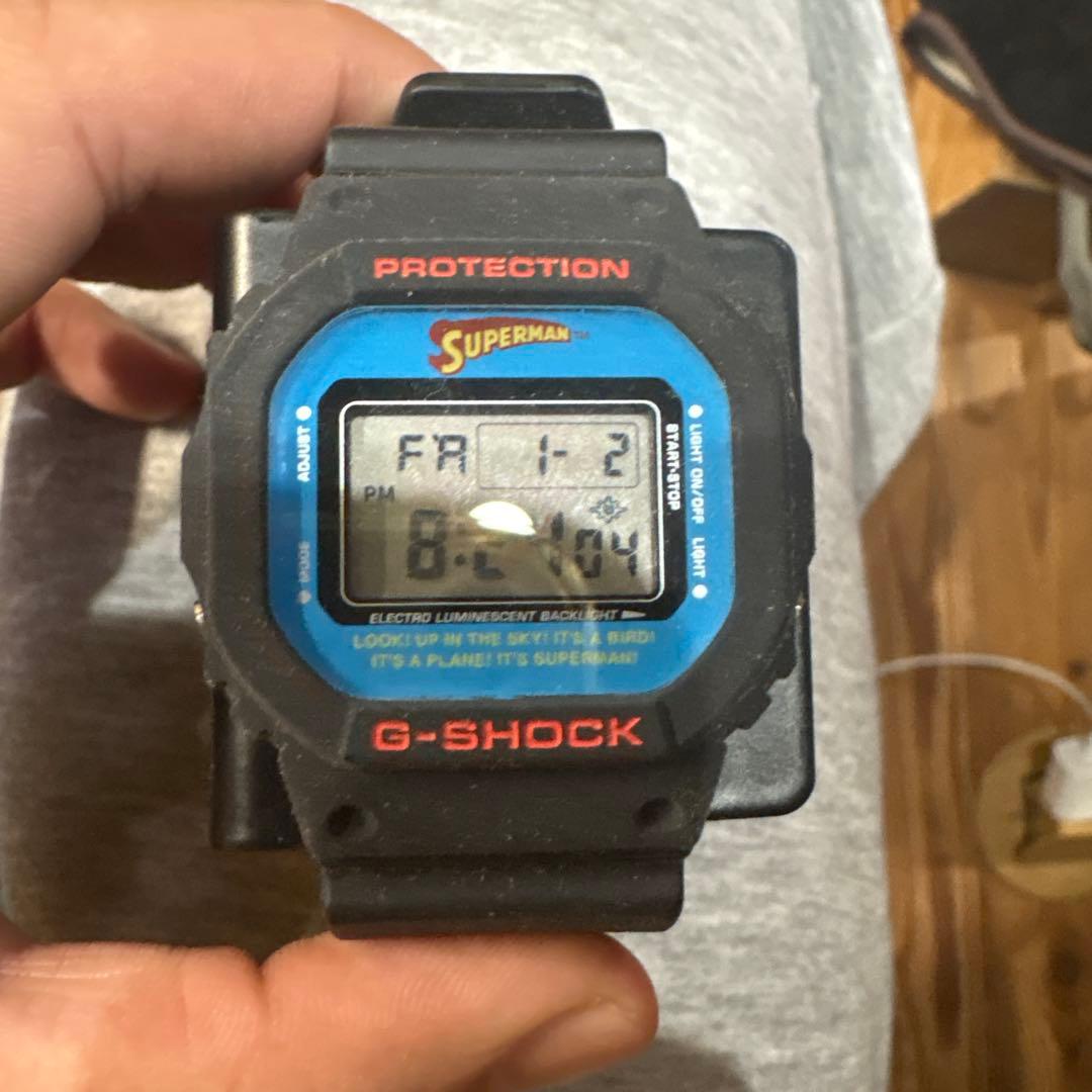 ★限定★G-SHOCKとスーパーマンのコラボ腕時計★世界限定1000本★レア品★