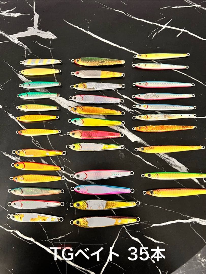 SLJ TGベイト メタルジグ 35本セット 60g〜150g