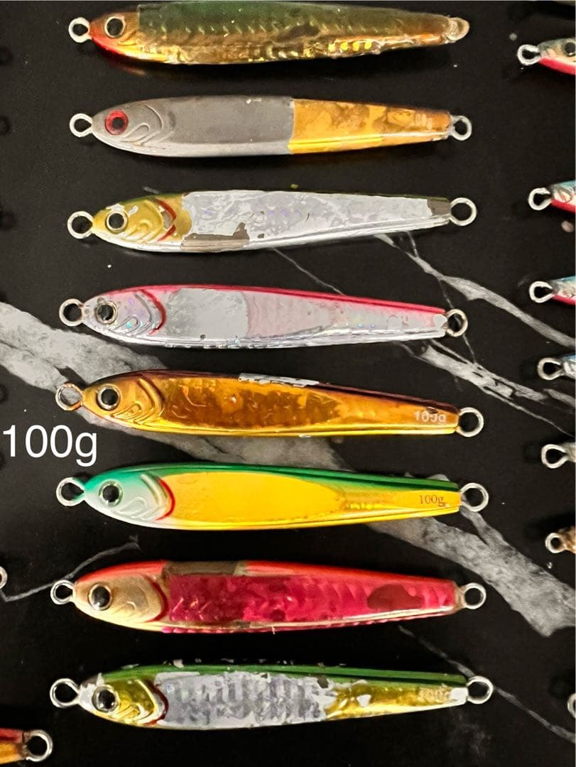 SLJ TGベイト メタルジグ 35本セット 60g〜150g