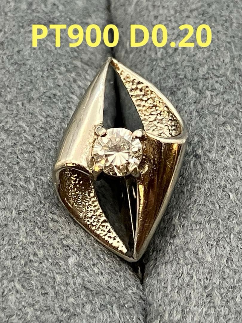 PT900 D0.20ピアス　プラチナ　ダイヤモンド　レディース