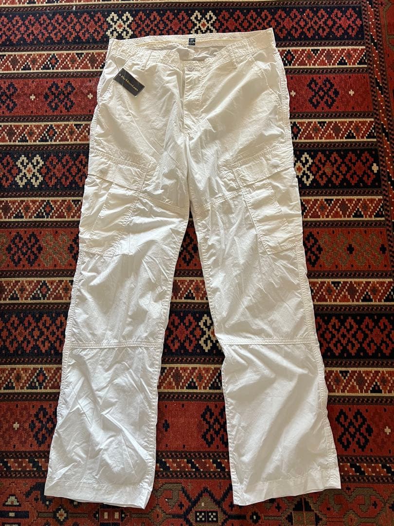 純白　Polo by Ralph Lauren ホワイトカーゴパンツ