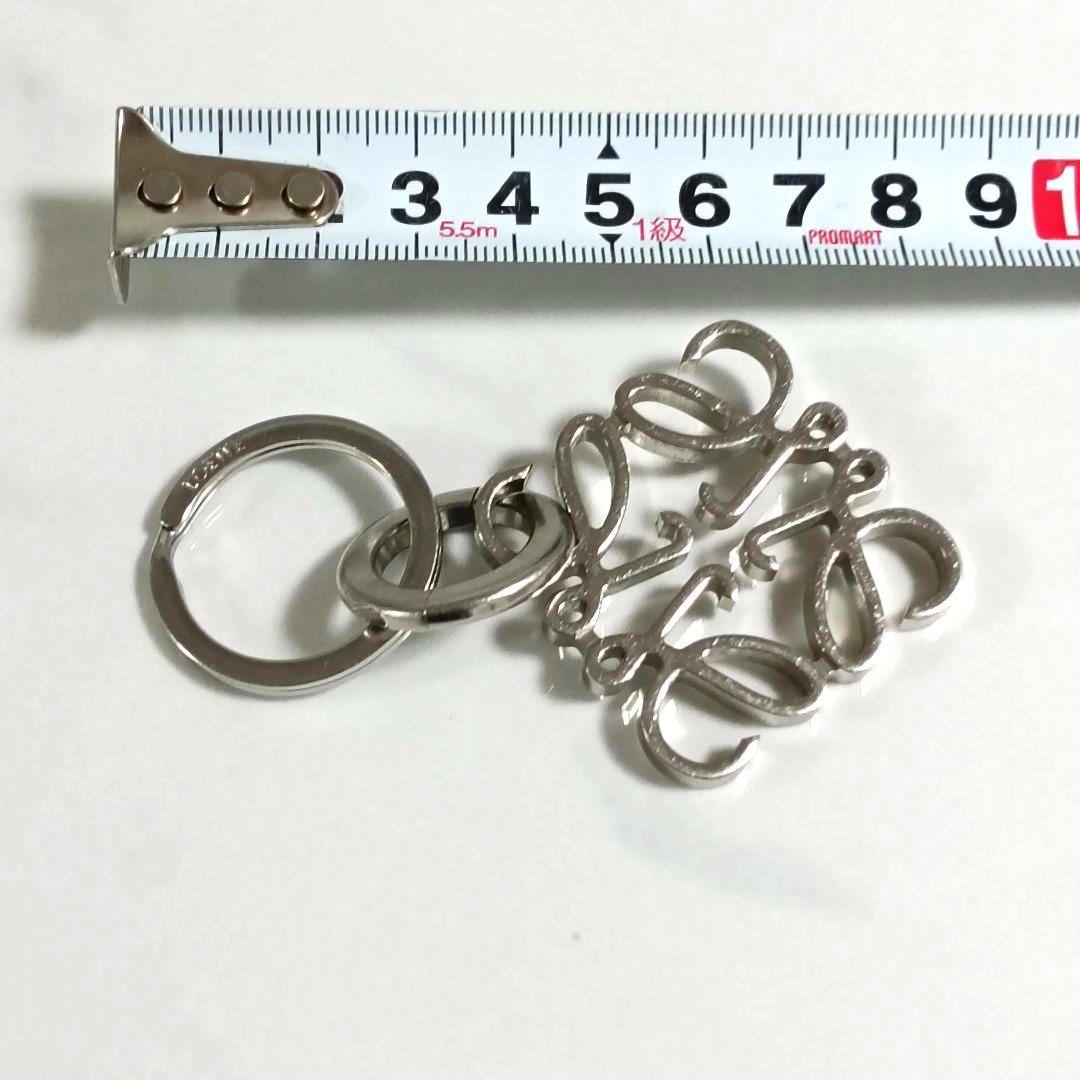 LOEWE ロエベ シルバー キーホルダー キーリング ロエヴェ